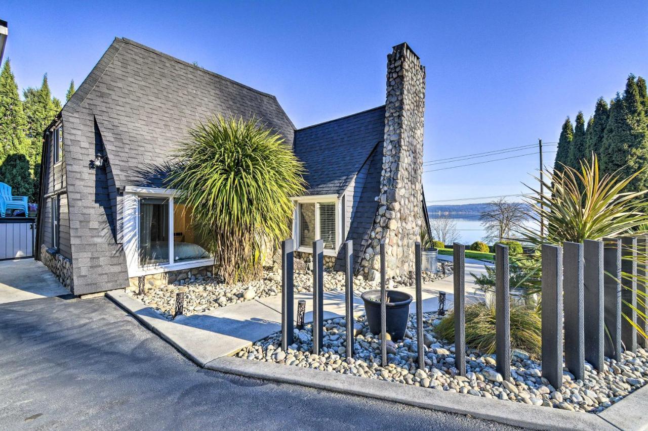 Puget Sound Cabin With Hot Tub And Water Views! 브레머턴 외부 사진