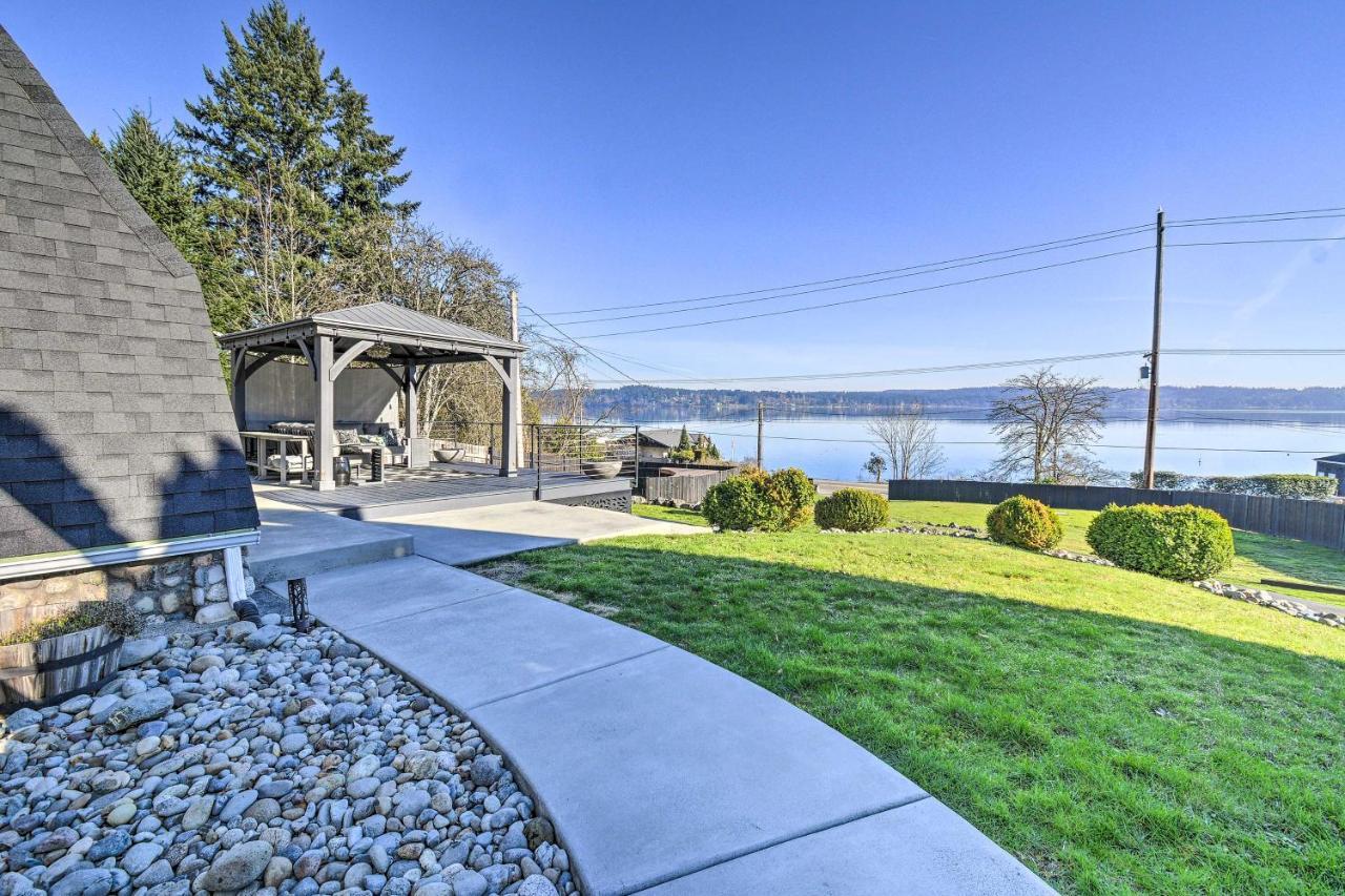 Puget Sound Cabin With Hot Tub And Water Views! 브레머턴 외부 사진