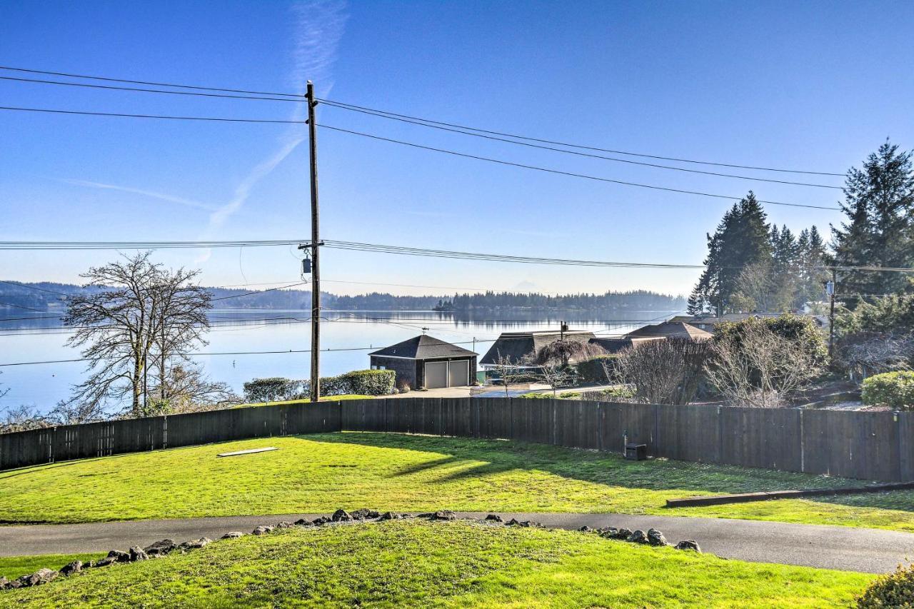 Puget Sound Cabin With Hot Tub And Water Views! 브레머턴 외부 사진