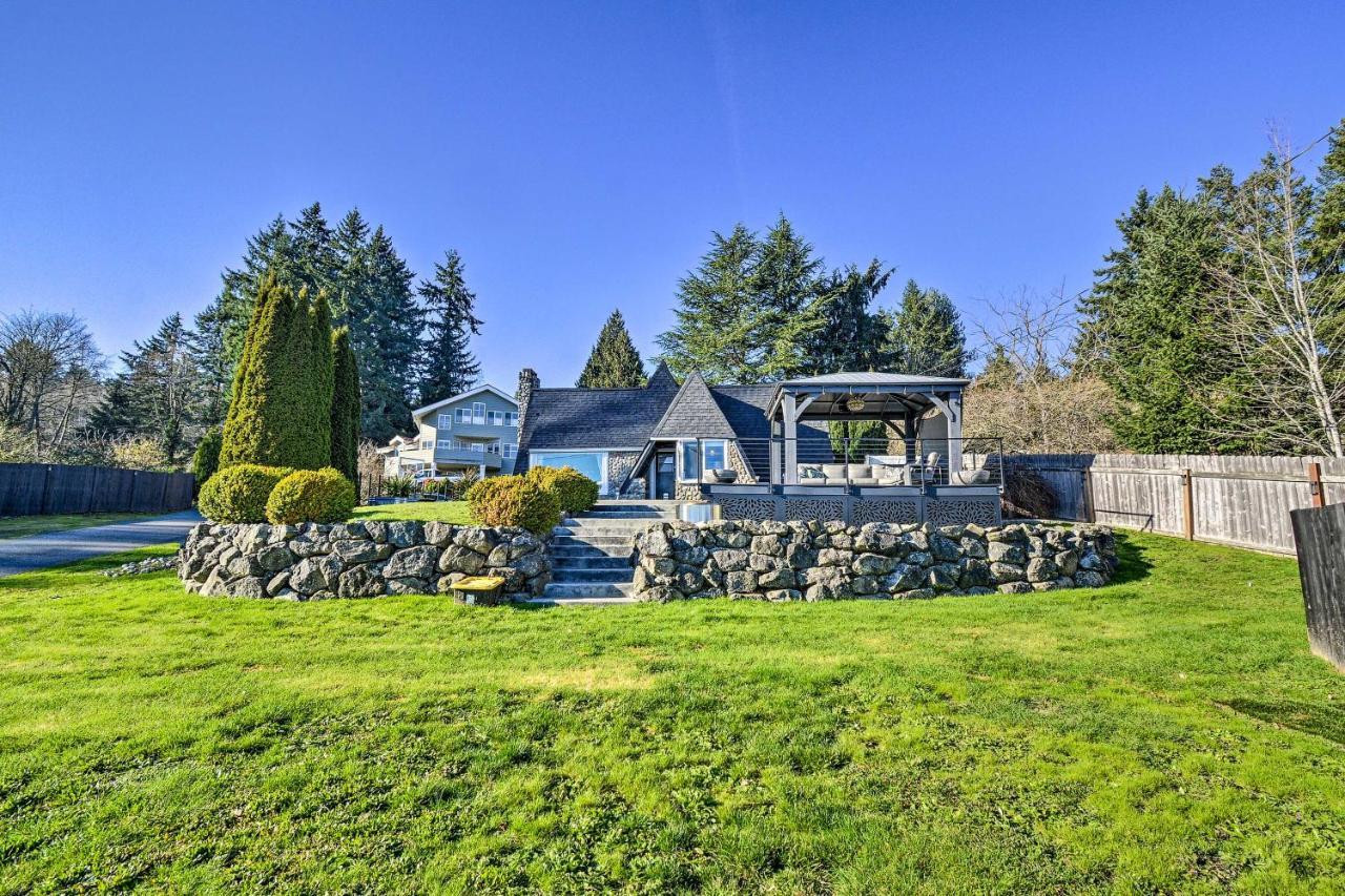 Puget Sound Cabin With Hot Tub And Water Views! 브레머턴 외부 사진